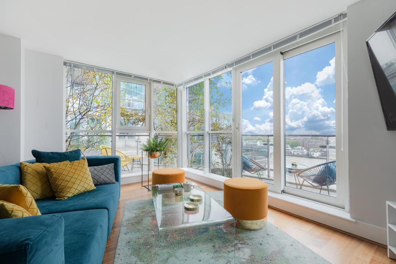 Best Thames View In Town! Large Luxxe Nomad Design Family Home Londra Exterior foto