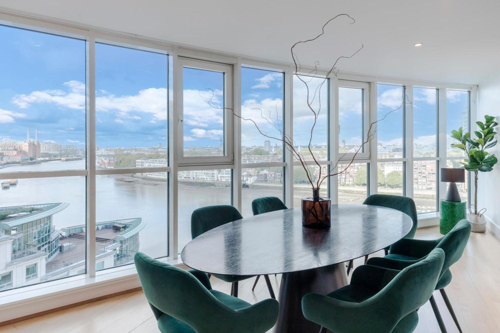 Best Thames View In Town! Large Luxxe Nomad Design Family Home Londra Cameră foto