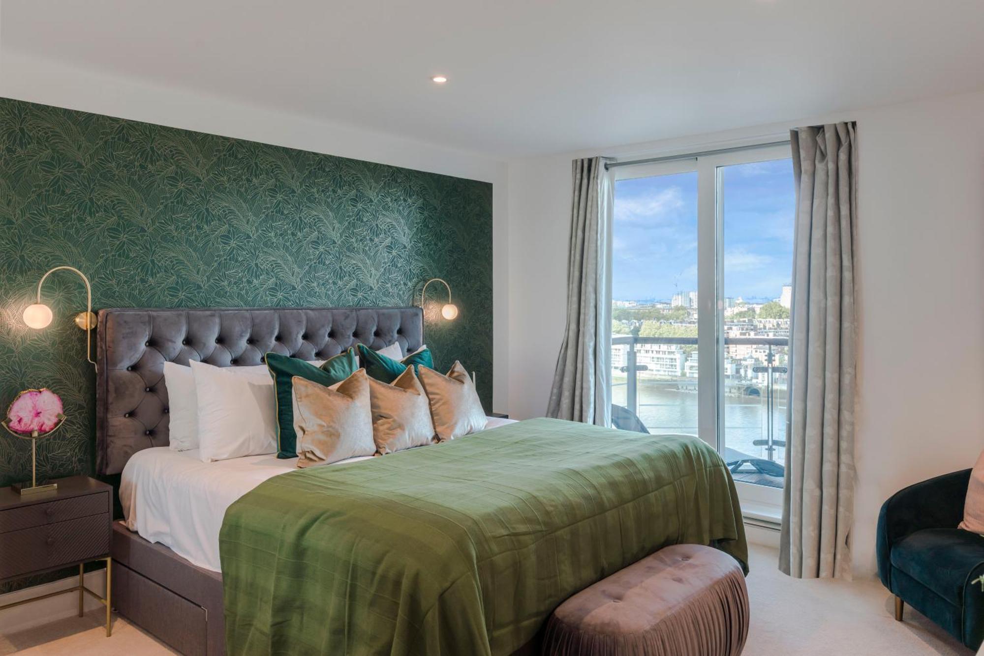 Best Thames View In Town! Large Luxxe Nomad Design Family Home Londra Cameră foto