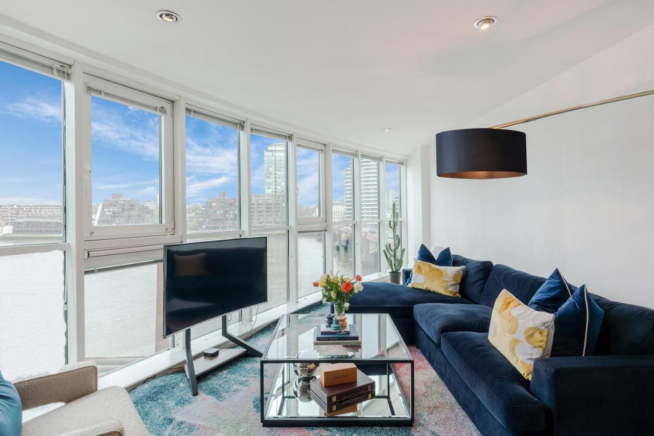 Best Thames View In Town! Large Luxxe Nomad Design Family Home Londra Exterior foto